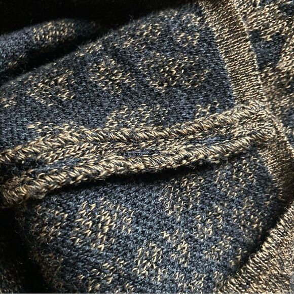 Vintage Fendi Maglia Skirt Merino Wool Rayon Pencil Leopard Animal Print Small - Picture 9 of 9